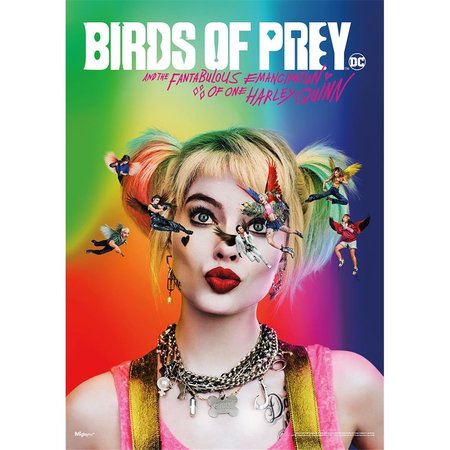 TREND SETTERS Birds of Prey Harley Quinn Mightyprint Wall Art MP17240564